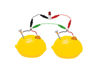 Free energy electricity generator using Lemon. Lemon battery STEM activity with lemons.