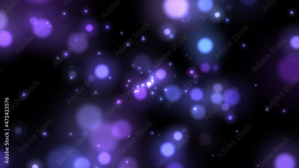 Wall mural abstract background blurry and shining particles. glittering shimmering light with bokeh. for celebr