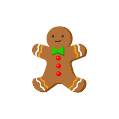 christmas gingerbread vector illustration