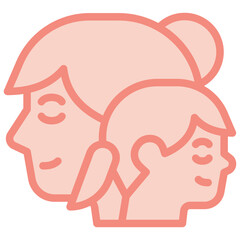 mother two tone icon