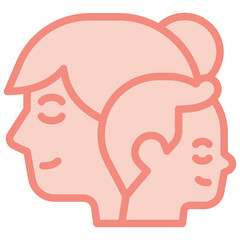 mother two tone icon