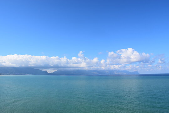 Sky and sea seen from Balestrate, Sicily