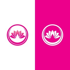 Beauty Vector lotus flowers design