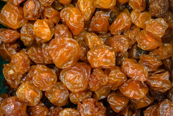 Dried fruits fresh persimmons