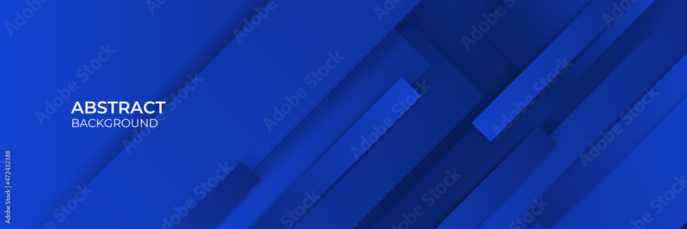 Poster modern abstract dark navy blue banner background. vector abstract graphic design banner pattern back