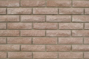 Obraz premium wall made of brown brick background texture 