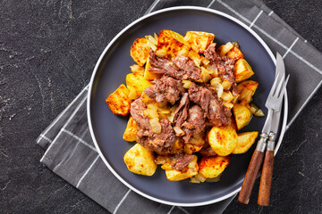 Yankee Pot Roast, Pot Roast on a plate