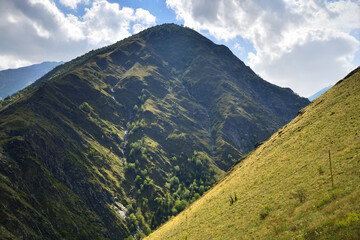  Argun gorge landscape. Chechnya. Russia