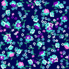 Plakat seamless floral pattern