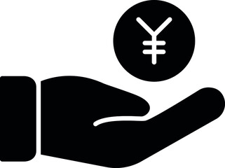 Obraz premium finance icons donation and pay