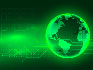 3d illustration database connected to wifi with  background 