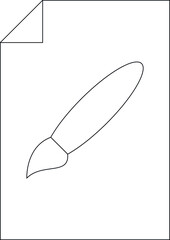 data management icons paper and file