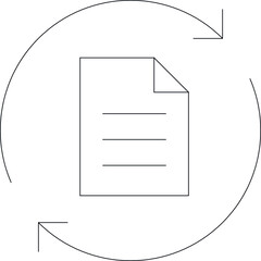 data analytics icons file  and sharing