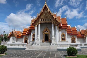 Obraz premium Buildings and Roofs - Bangkok 2019
