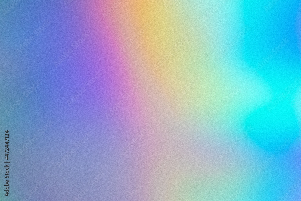 Leinwandbilder abstract pastel purple holographic blurred grainy gradient background texture. colorful digital grai