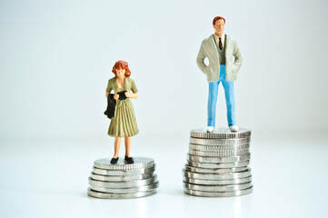 gender salary gap concept