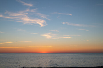 Sonnenuntergang am Meer