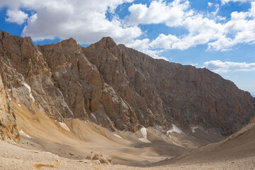Aladaglar is the holy place of mountaineers. Demirkazık Mountain, Yedigöller, Climbing tracks.