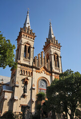 Fototapeta na wymiar Cathedral of Mother of God in Batumi. Autonomous Republic of Adjara. Georgia