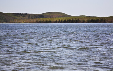 Tunaycha lake .Okhotsk. Sakhalin. Far East. Russia