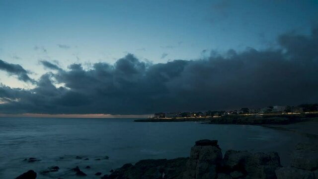 AMAZING SUNSET IN ROYAN -CHARENTE MARITIMES IN FRANCE