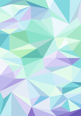 Texture mosaic. Colorful polygonal pattern