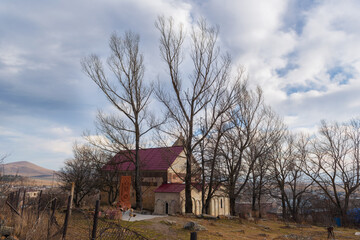 Fototapeta premium St. Hovhannes Karapet (St. John the Baptist) Catholic church in Metsavan village