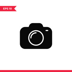 Camera icon vector. Photography sign