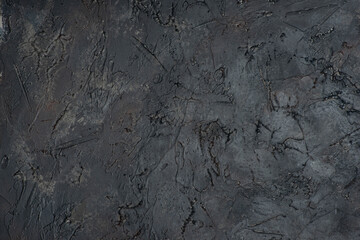 Dark  gray concrete textured background