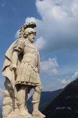statue of a gladiator