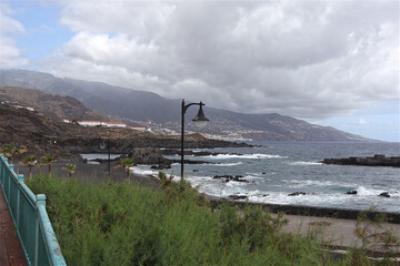 Strand, La Palma, Wolken, Himmel, Insel