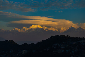 Himalayas Mountain in Darjeeling India