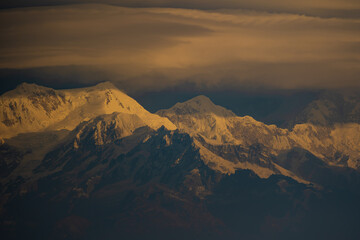 Obraz na płótnie Canvas Himalayas Mountain in Darjeeling India