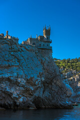 Fototapeta premium The well-known castle Swallow's Nest near Yalta. Crimea