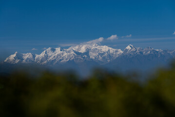 Obraz premium Himalayas Mountain in Darjeeling India