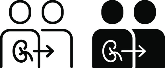 Kidney transplant Icon