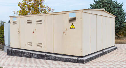 building transformer substation