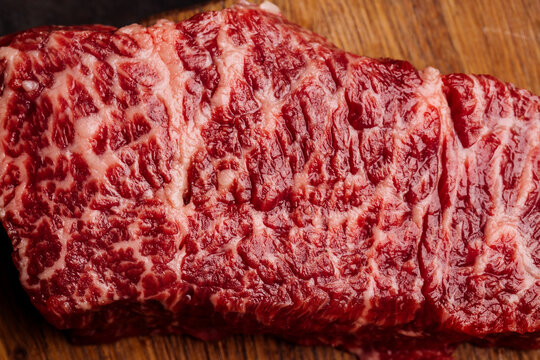 Raw rib eye beef meat steak  prepared for the cooking.