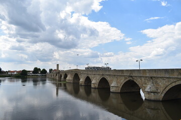 Fototapeta na wymiar The Old Bridge, Svilengrad, Bulgaria