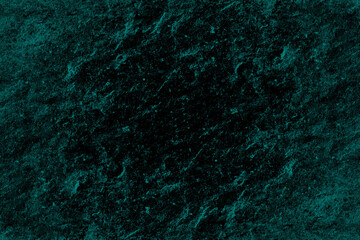 Old damaged dark cyan grunge texture concrete wall background