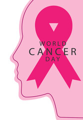 Breast Cancer Awareness Ribbon Vector design and illustration. 