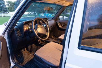 Old Jeep Driver Seat