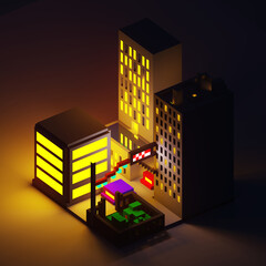Voxel Town