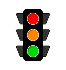 Simple traffic signal light