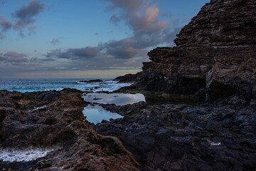 Felsen, Himmel, Meer