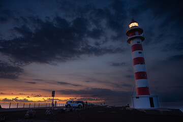 Naklejka premium Faro de Sardina auf Gran Canaria