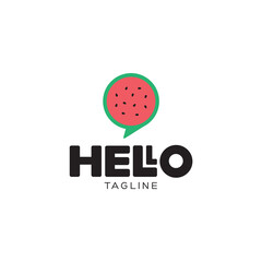 Hello. Logo template.