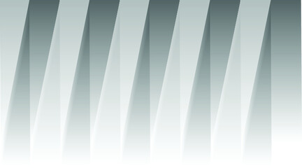 Obraz premium Grey and white abstract vector background with overlapping lines to create darker grey sections. Business, corporate, seminar presentation background.