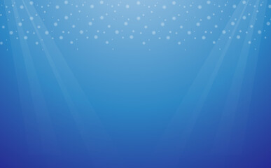 deep blue ocean under water background