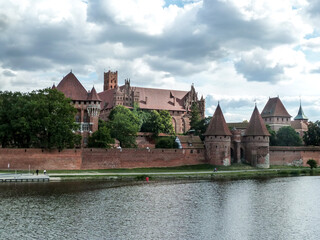 Naklejka na ściany i meble Castle of the Teutonic Order in Malbork